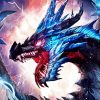 Legend Of Cryptid Dragon Game Diamond Painting