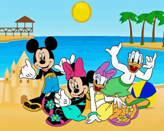 Mickey And Friends Diamond Painting