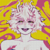 Mina Ashido Illustration Diamond Painting