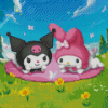 My Melody And Kuromi Sanrio Diamond Painting