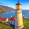Oregon Lighthouse Diamond Painting