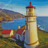 Oregon Lighthouse Diamond Painting