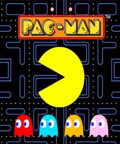 Pacman Video Game Diamond Painting