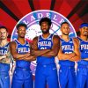 Philadelphia 76ERS Players Diamond Painting