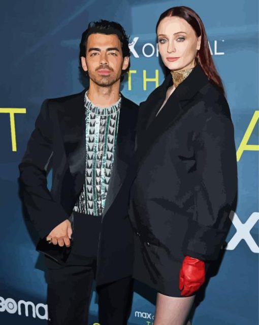 Sophie Turner And Joe Jonas Diamond Painting