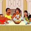 The Cleveland Show Family Diamond Painting