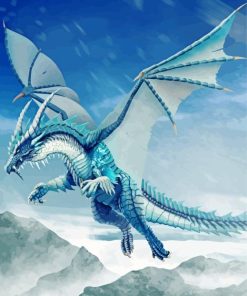 The Ice Dragon Diamond Painting