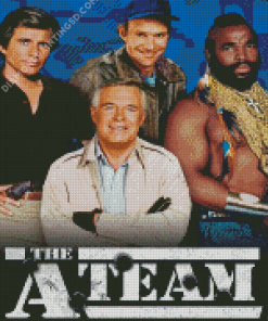 The A Team Poster Diamond Painting