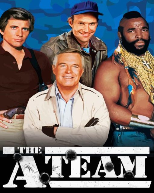 The A Team Poster Diamond Painting