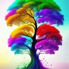 Aesthetic Coulourful Trees Diamond Painting