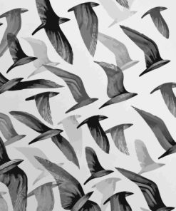 Birds Flock Art Diamond Painting