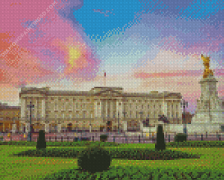 Aesthetic Buckingham Palace Diamond Painting