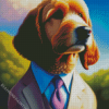 Classy Goldendoodle Diamond Painting