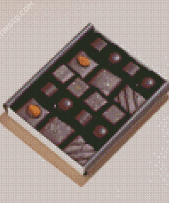 Dark Chocolate Box Diamond Painting