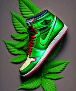 Green Jordan Diamond Painting
