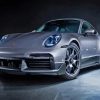 Grey Porsche Targa Diamond Painting