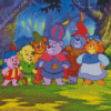 Gummi Bears Characters Diamond Painting