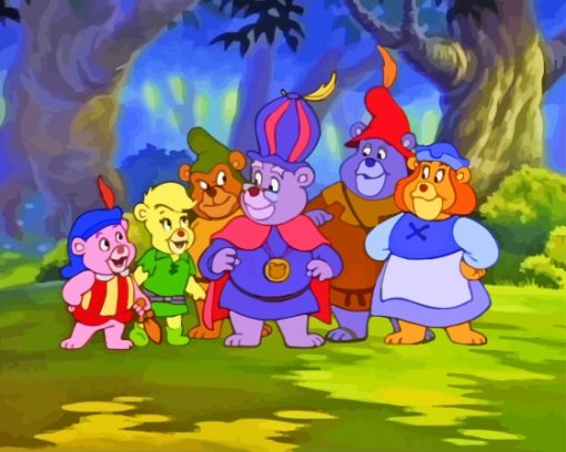 Gummi Bears Characters Diamond Painting