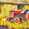 Massey Ferguson Tractor In Farm Diamond Painting