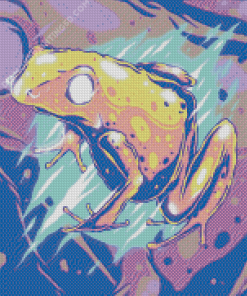 Abstract Frog Diamond Painting