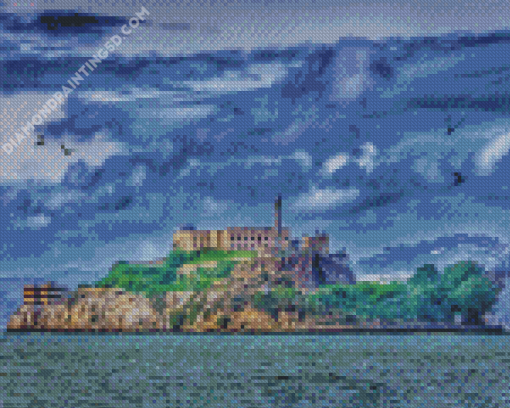 Alcatraz Island San Francisco Diamond Painting