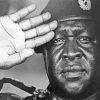 Black And White Idi Amin Diamond Painting