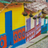 Bogota Colombia Street Diamond Painting