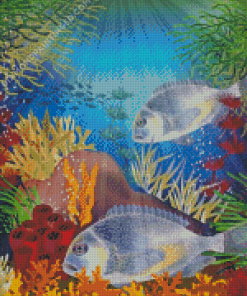 Bream Fish Underwater Diamond Painting