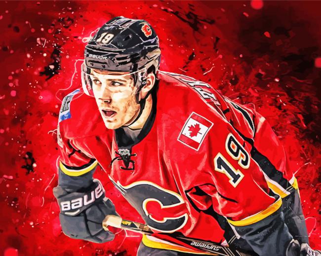 Calgary Flames Player Art Diamond Painting