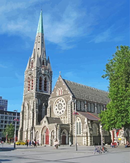 Christchurch Cathedral Diamond Painting