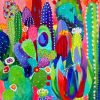 Colorful Cactus Plants Diamond Painting