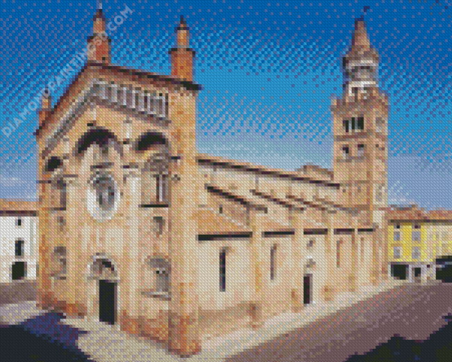 Crema Italy Cathedral Diamond Painting