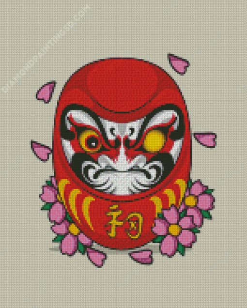 Daruma Diamond Painting