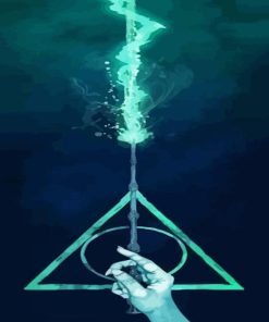 Deathly Hallows Diamond Painting