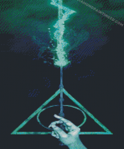 Deathly Hallows Diamond Painting