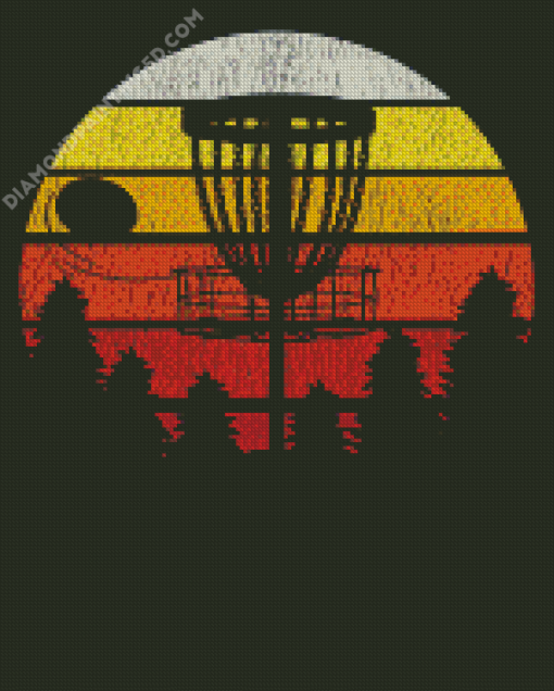 Disc Golf Diamond Painting