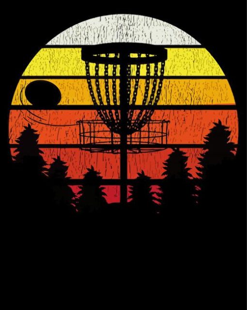 Disc Golf Diamond Painting