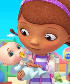 Doc McStuffins Diamond Painting