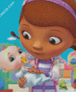 Doc McStuffins Diamond Painting