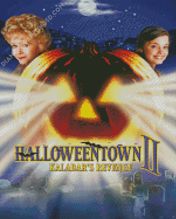 Halloweentown Film Diamond Painting