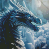 Ice Dragon Diamond Painting