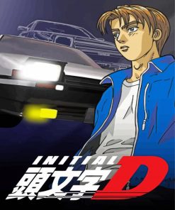 Initial D Poster Diamond Painting