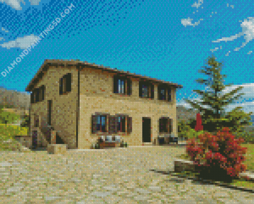 Italian house Diamond Painting