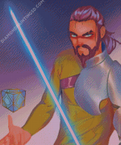 Kanan Jarrus Art Diamond Painting