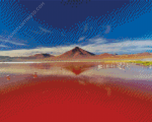 Laguna Colorado Bolivia Diamond Painting