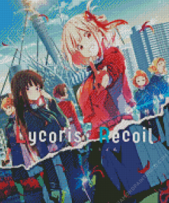 Lycoris Recoil Diamond Painting