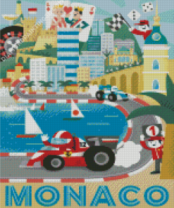 Monaco Grand Prix Diamond Painting