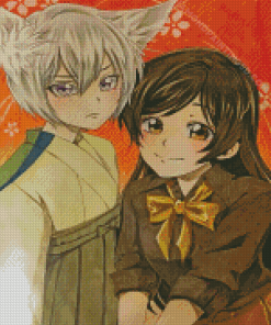 Nanami Momozono and Tomoe Diamond Painting