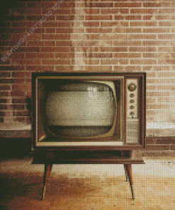Old 1980s TV Diamond Painting