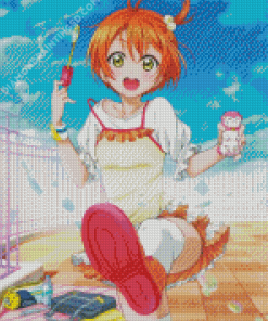 Rin Hoshizora Diamond Painting